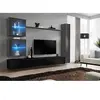 Image de Meuble TV Mural Design Switch XVIII 280cm Noir & Gris
