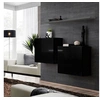 Image de Lot de 2 Blocs & Etagère "Switch SBI" 130cm Noir & Gris