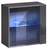 Image de Vitrine Murale LED "Switch" 60cm Gris