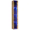 Image de Vitrine Murale LED "Switch" 180cm Naturel