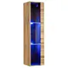 Image de Vitrine Murale LED "Switch" 120cm Naturel