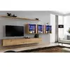 Image de Meuble TV Mural Design Switch XVII 340cm Naturel