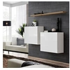Image de Lot de 2 Blocs & Etagère Switch SBI 130cm Blanc & Naturel