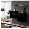 Image de Lot de 2 Blocs & Etagère Switch SBI 130cm Noir & Naturel