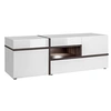 Image de Meuble TV Design LED "Cross" 150cm Blanc