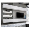Image de Meuble TV Mural Design Fly VI 320cm Blanc