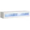 Image de Bloc Mural Design LED "Fly II" 160cm Blanc