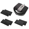 Image de Grill multifonction 3 en 1 MS 3045 - Gaufrier, croque monsieur et grill - 1000W