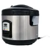 Image de Mesko MS6411 Cuiseur de Riz 1,5 Litres, Cuisson à la Vapeur, Rice Cooker, Fonction Maintien au Chaud, Faire Bouillir le Riz, Sushi, 8-10 Portions, Antiadhésif, Acier Inoxydable, 1000W en occasion ou reconditionné