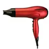 Image de Sèche-Cheveux CR 2253 2600W Leger Prise Confortable Commutateur de Température Rouge