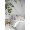 Image de L'Officiel Interiors Les basiques - Housse de couette en coton - Gris perle 140 x 200 cm
