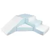 Image de Set de 4 blocs en mousse pour le jeu blanc, bleu (pastel)