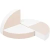 Image de Set de 4 blocs en mousse blanc cappuccino