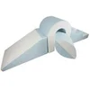 Image de Set de blocs en mousse 4 élément blanc bleu pastel
