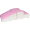 Image de Set de 2 grands blocs en mousse blanc rose pastel