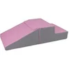 Image de Set de 2 grands blocs en mousse blanc rose gris