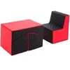 Image de Ensemble de meubles en mousse : chaise et fauteuil rouge-noir