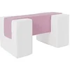 Image de Blocs en mousse blanc violet