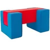 Image de Blocs en mousse bleu marine rouge
