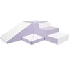 Image de Set de 4 blocs en mousse blanc lilas
