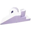 Image de Set de blocs en mousse 4 éléments blanc lilas
