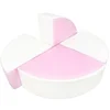 Image de Set de 4 blocs en mousse blanc rose pastel