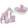 Image de Set de 15 blocs en mousse le jeu blanc gris violet