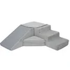 Image de Set de 4 blocs en mousse le jeu gris velours côtelé