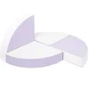 Image de Set de 4 blocs en mousse blanc lilas