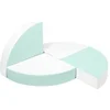 Image de Set de 4 blocs en mousse blanc Menthe