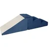 Image de Lot de 2 grands blocs en mousse bleu marine velours côtelé