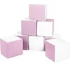 Image de Lot cubes XXL mousse 8 pcs blanc, rose (pastel)