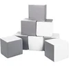 Image de Lot cubes XXL mousse 8 pcs blanc,gris