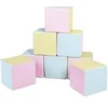 Image de Lot cubes XXL mousse 8 pcs rose, bleu, jaune