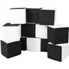 Image de Lot cubes XXL mousse 12 pcs noir - blanc