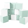 Image de Lot cubes XXL mousse 12 pcs blanc, Menthe