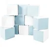 Image de Lot cubes XXL mousse 12 pcs blanc, bleu