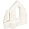 Image de 11 grands blocs mousse chateau crème