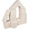 Image de 11 grands blocs mousse chateau cappuccino