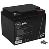 Image de green cell agm vrla 12v 44ah maintenance-free batterie pour mower, scooter, boat, wheelchair