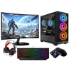 Image de Kit Gaming Ryzen 5 - RAM 64Go - RX 7600 - SSD 1To M.2 - WIFI - LCD 24 - Windows 11 Pro