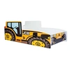 Image de Lit enfant Tracteur jaune 160x80