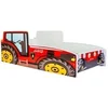 Image de Lit enfant Tracteur rouge 140x70