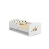 Image de Lit enfant LUK BAR 140x70 tracteur avec matelas