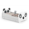 Image de Lit simple enfant PANDA 160 + tiroir de rangement avec matelas