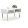 Image de Table basse SANDI scandinave blanc
