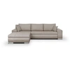 Image de Canapé d'angle INDIAN convertible réversible beige 289 cm + coffre