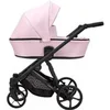 Image de Poussette Arizo15 Baby Pink Eco Cadre noir