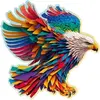 Image de Puzzle bois de 250 pièces aigle Wooden.City Multicolore TU HQPB502208