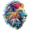 Image de Puzzle bois de 250 pièces lion moderne Wooden.City Multicolore TU HQPB502207